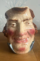 John Bull character jug large Isleworth - Sarreguemines 1907