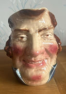 John Bull character jug large Isleworth - Sarreguemines 1907