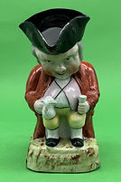 Hunchback Toby jug large red - Sitzendorfer circa 1920