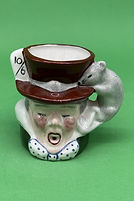 Mad Hatter character jug - Audley Porcelain circa 1980