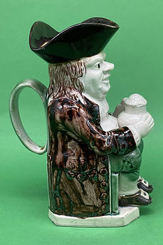 Ordinary Toby jug - Ralph Wood Pearlware circa 1790