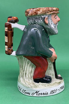Old Tom Morris toby jug - Mill Pottery 1986
