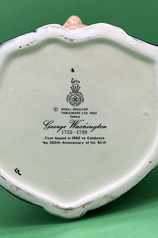 George Washington character jug - Royal Doulton 1982-1994