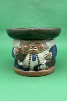 The Best is Not Too Good tobacco jar stoneware white - Royal Doulton 1924-1929