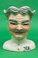 Barber Head bust - Ceramic Arts Studio circa 1950