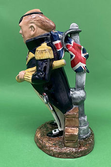 Winston Churchill First Sea Lord toby jug - Bairstow Manor Pottery circa 2020