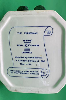 The Fisherman toby jug - Kevin Francis Ceramics circa 1990