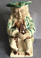 Sleeping Toby jug - Staffordshire circa 1830