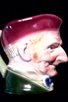 Grandpa character jug - Anfora Pottery circa 1950