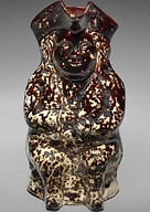Ordinary Toby jug Rockingham - United States Pottery circa 1855