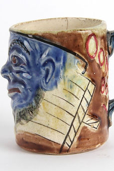 Paul Kruger character jug small - Vulliamy Pottery 1900