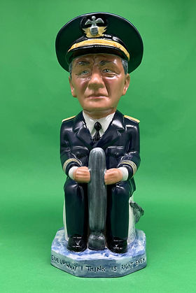 Admiral Chester W. Nimitz toby jug - Bairstow Manor Pottery 2015