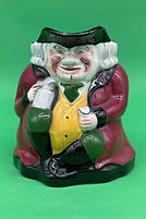 Squat Toby jug large red - Langdale Pottery circa 1955