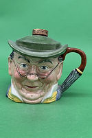 Mr. Pickwick liquor container - Longton New Art Pottery circa 1955