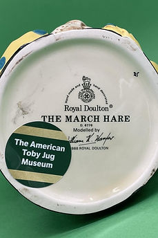 The March Hare character jug - Royal Doulton 1989-1991