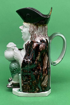 Ordinary Toby jug - Ralph Wood Pearlware circa 1790