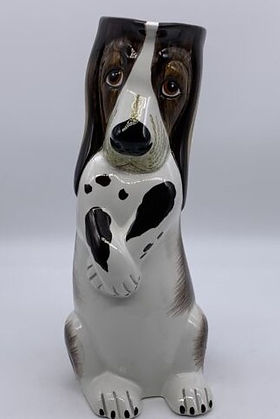 Basset Hound toby jug - Mottahedeh circa 1960