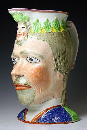 Aristocrat character jug - England circa 1825
