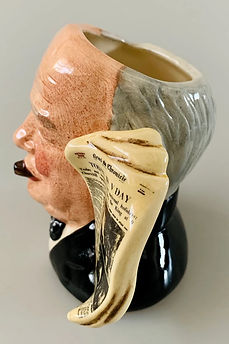 Winston Churchill character jug D6934 - Royal Doulton 1992-2002