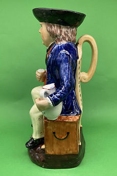 Sailor toby jug blue jacket - William Kent circa 1900