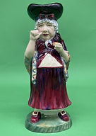 The Lady Snufftaker toby jug - Kevin Francis Ceramics 1998