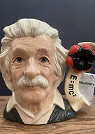 Albert Einstein character jug - Royal Doulton 1995-1997