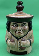 Bottle and Goblet Toby sugar bowl - Staffordshire Fine Ceramics circa 1980