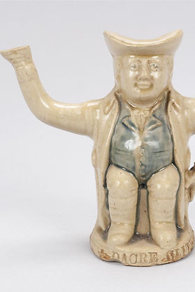 Lord Dacre teapot stoneware - Staffordshire circa 1840