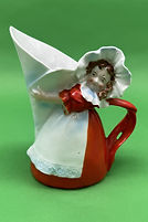 Milkmaid toby jug milk red - Royal Bayreuth circa 1920