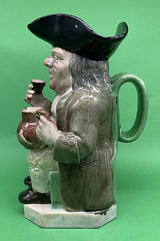 Ordinary Toby jug - Ralph Wood model 51 circa 1790
