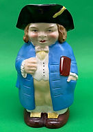 Quaker Man toby jug blue - Goebel circa 1940