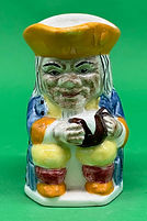 Ordinary Toby jug medium blue - Keele Street Pottery circa 1950