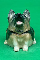 Sydney The Shephard face pot black and white - Kevin Francis circa 2002