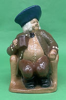 Armchair Toby ashpot stoneware tan advertising - Royal Doulton 1924-1929