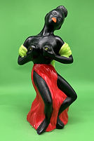 African Dancer toby jug - Vallauris circa 1960