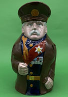 Lord John French toby jug - Brannam circa 1930