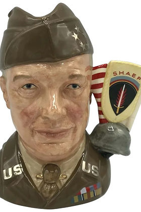General Eisenhower character jug - Royal Doulton 1993