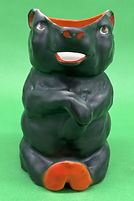 Bear toby jug milk black - Royal Bayreuth circa 1920