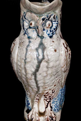Owl toby jug - Anna Pottery circa 1880