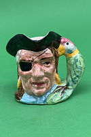 Long John Silver character jug - Devonia Pottery circa 1940