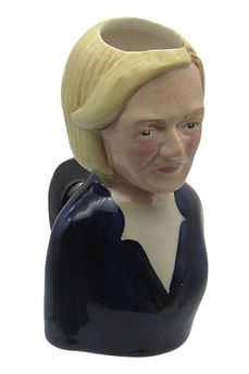 Liz Truss character jug - Bairstow Manor Pottery circa 2022