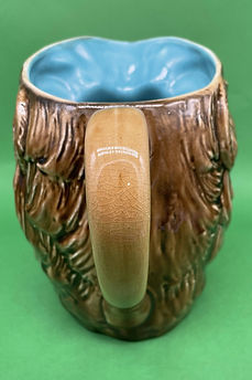 Lion character jug - Sarreguemines circa 1910