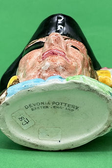 Long John Silver character jug - Devonia Pottery circa 1940