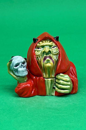 The Warlock face pot red - Kevin Francis circa 2004
