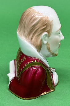 William Shakespeare candle snuffer - Royal Worcester 2002