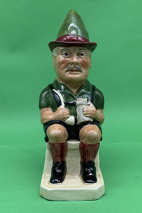 Tyrolean Man toby jug - Tony Wood Studio circa 1990