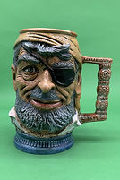 Smuggler character jug medium - Capodimonte circa 1975