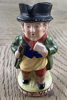 Trotty Veck toby jug - Sitzendorfer circa 1920