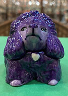 Sunshine the Poodle face pot Guild - Kevin Francis 2002