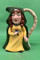 Juliet toby jug - Longton New Art Pottery circa 1955